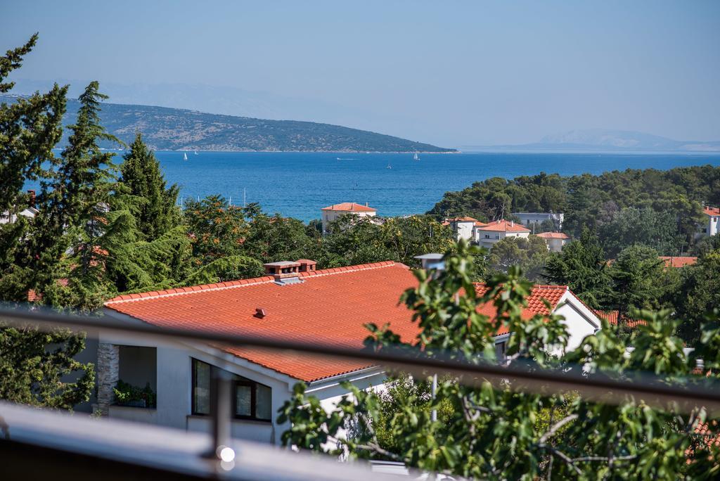 Apartman Slavko Krk Town Kültér fotó